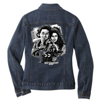 Rishi Kapoor And Madhuri Dixit 1 Ladies Denim Jacket | Artistshot