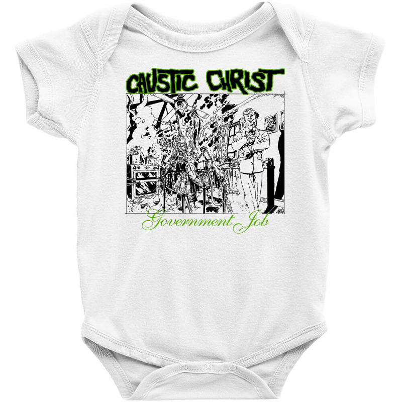 Caustic Christ Baby Bodysuit | Artistshot