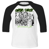 Caustic Christ Toddler 3/4 Sleeve Tee | Artistshot