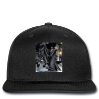 Bat On Rooftop Printed Hat | Artistshot