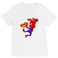 Spider   Ham V-neck Tee | Artistshot