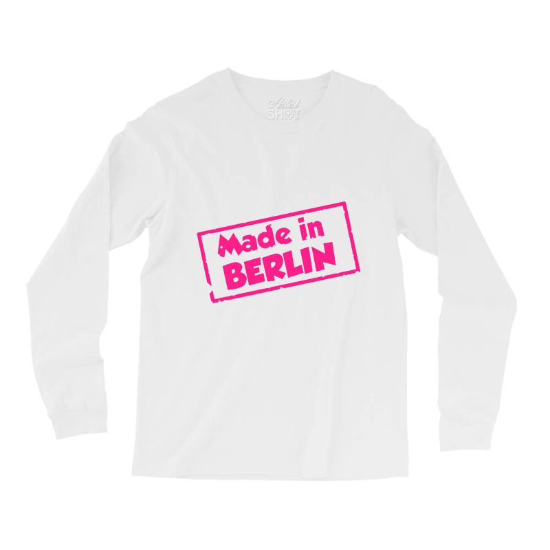 Made In Berlin Fun Long Sleeve Shirts | Artistshot