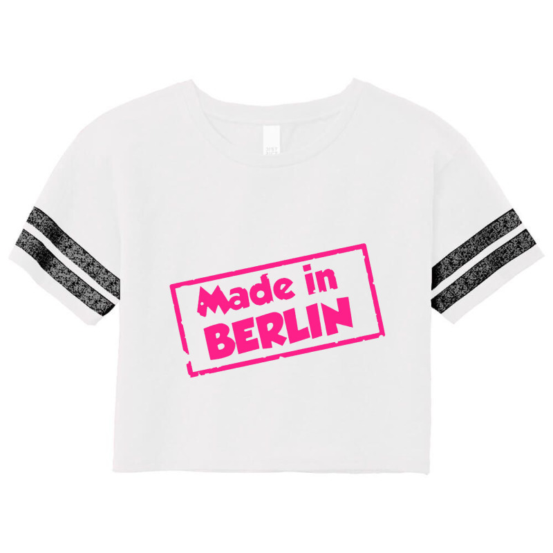 Made In Berlin Fun Scorecard Crop Tee by iyoiyoin | Artistshot