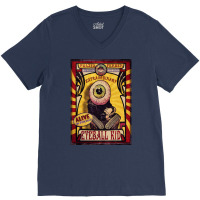 The Extraordinary Eyeball Kid Sideshow Poster V-neck Tee | Artistshot