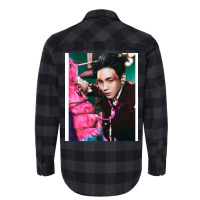 Key Gasoline Pink Monster Flannel Shirt | Artistshot