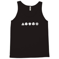 Platonic Solids   Building Blocks Of Life   Mathem Tank Top | Artistshot