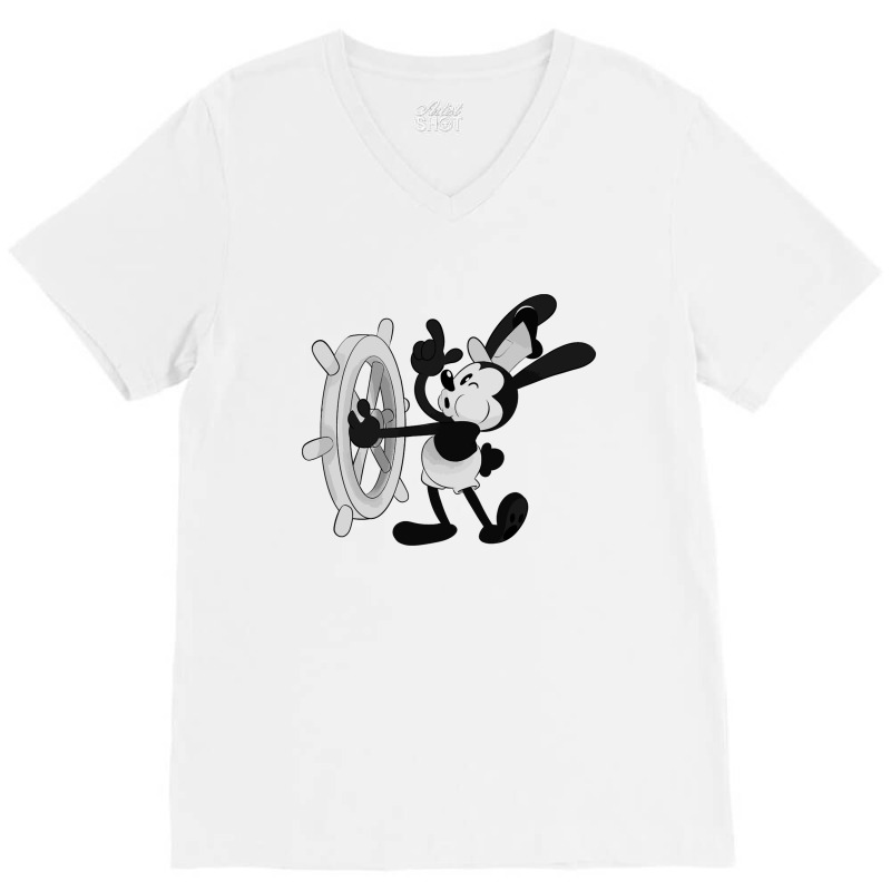 Steamboat Oswald V-neck Tee | Artistshot