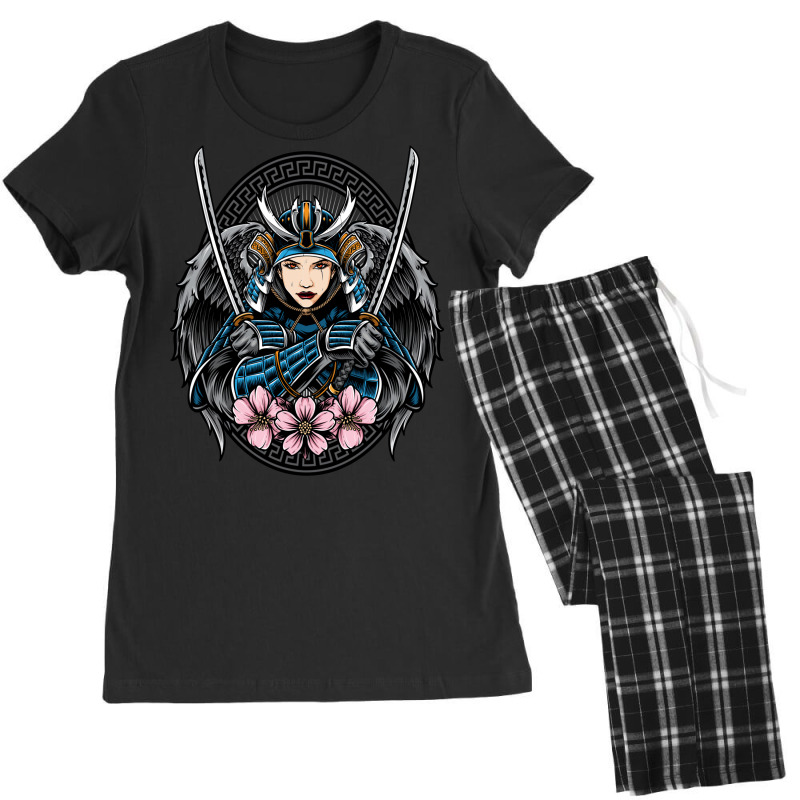 Samurai Girl Warrior Women's Pajamas Set by rafikgafforp | Artistshot