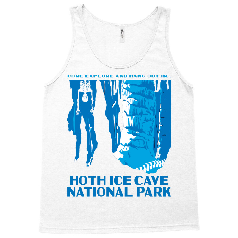 Hoth Ice Cave National Park Tank Top by grinysninamaj | Artistshot