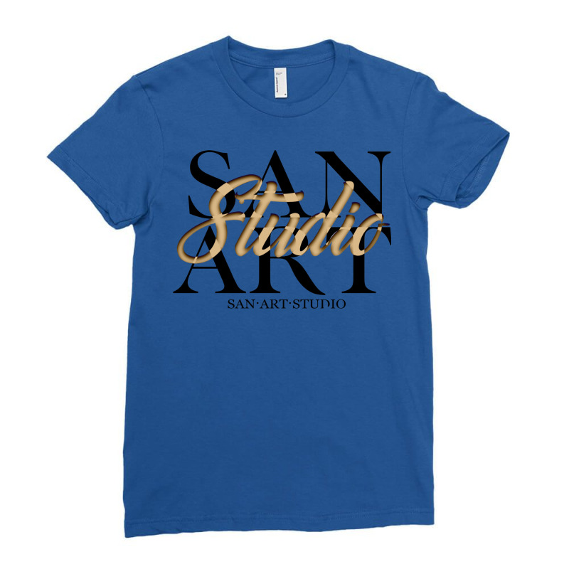 San Art Studio 2021 Ladies Fitted T-Shirt by rafikgafforp | Artistshot