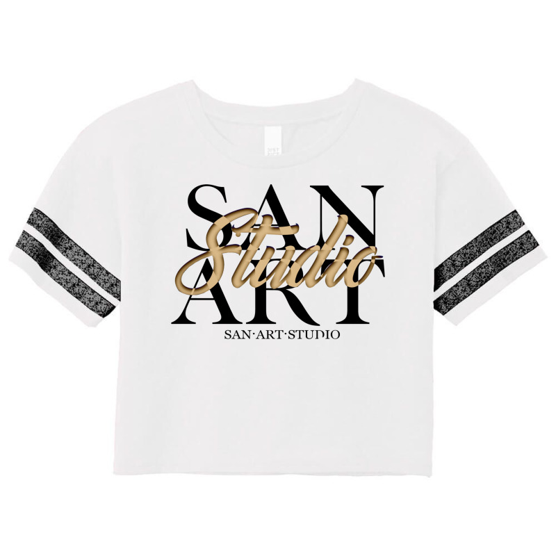 San Art Studio 2021 Scorecard Crop Tee by rafikgafforp | Artistshot