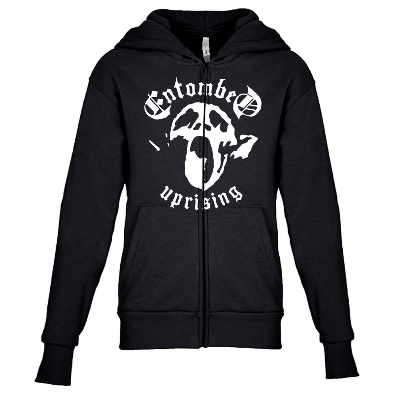 Entombed Uprising Death Edge Of Sanity Youth Zipper Hoodie by Henz | Artistshot