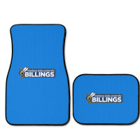 The Montana Billings Yellowjackets Edu Full Set Car Mats | Artistshot