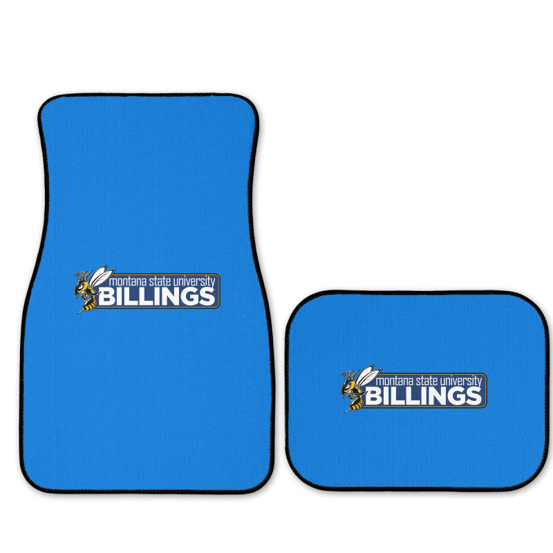 The Montana Billings Yellowjackets Edu Full Set Car Mats | Artistshot