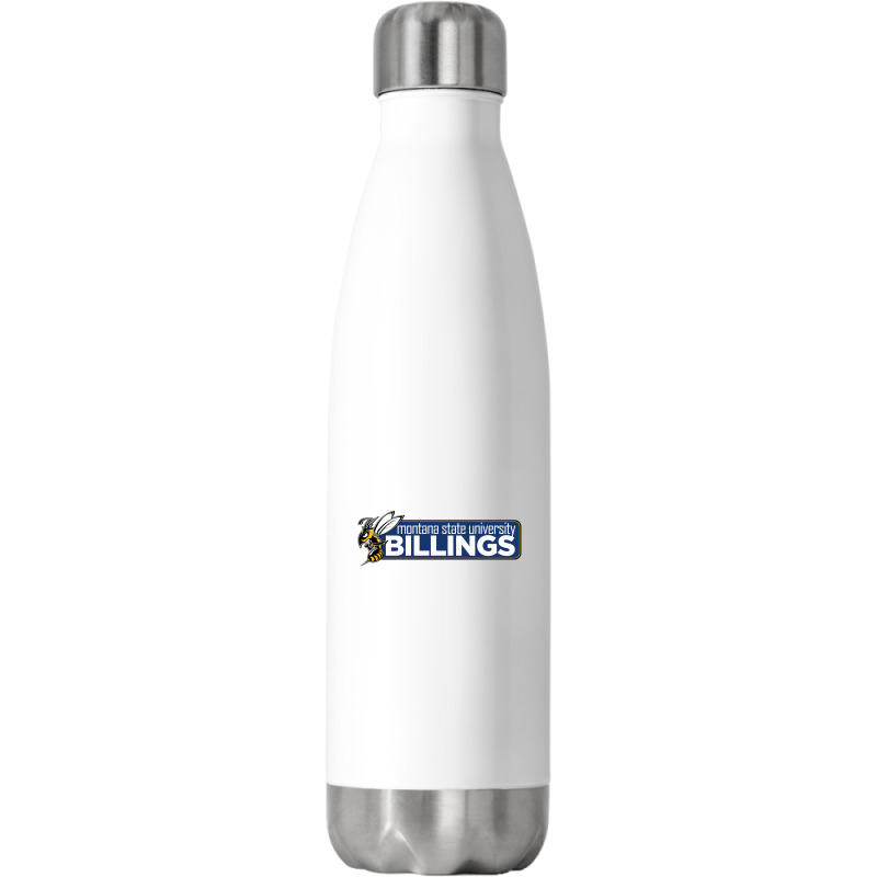 The Montana Billings Yellowjackets Edu Stainless Steel Water Bottle | Artistshot