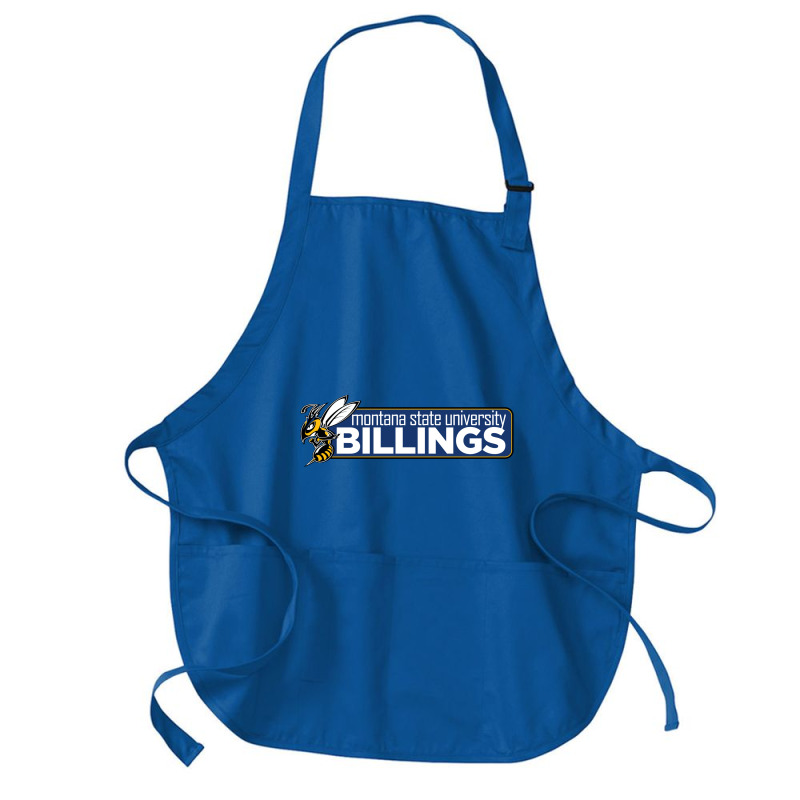 The Montana Billings Yellowjackets Edu Medium-length Apron | Artistshot