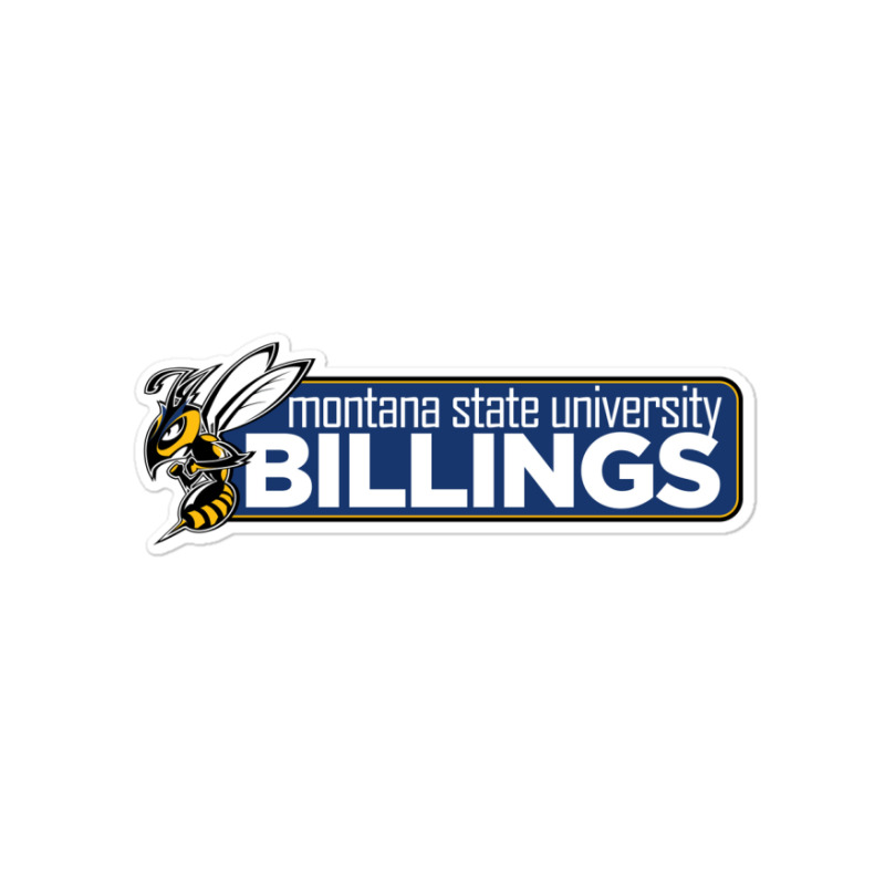 The Montana Billings Yellowjackets Edu Sticker | Artistshot