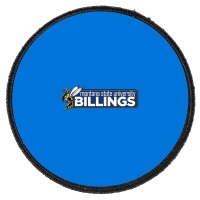 The Montana Billings Yellowjackets Edu Round Patch | Artistshot