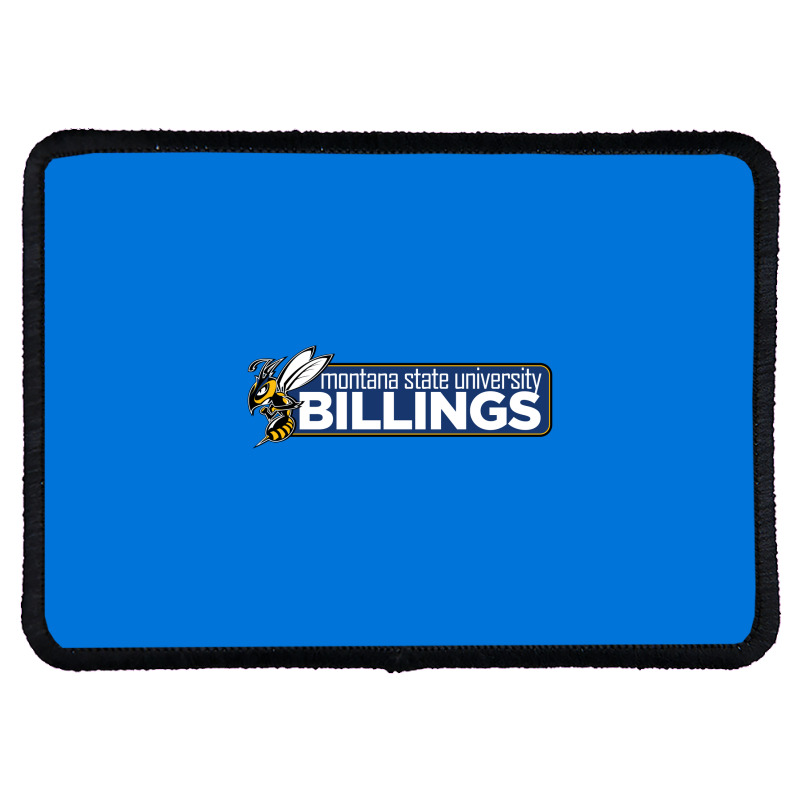 The Montana Billings Yellowjackets Edu Rectangle Patch | Artistshot