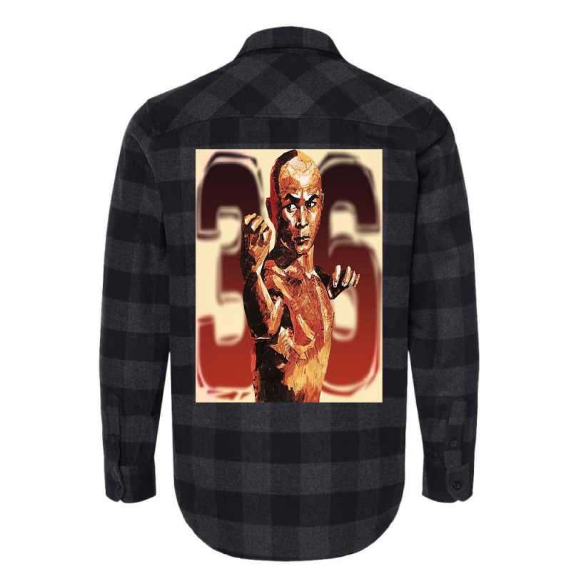 The 36th Chamber Of Shaolin Flannel Shirt by mythagasperq | Artistshot