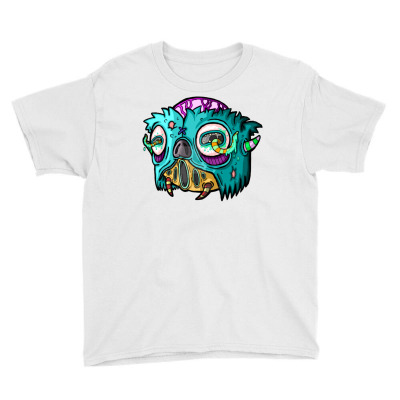 Monster 12 Youth Tee Designed By Mdk Art