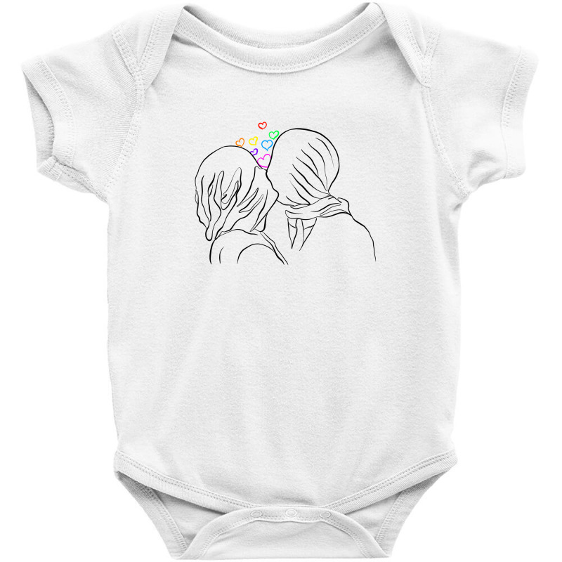 Rene Magritte Line Art Baby Bodysuit by autlu2024 | Artistshot