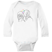 Rene Magritte Line Art Long Sleeve Baby Bodysuit | Artistshot