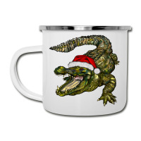 Christmas Alligator Camper Cup | Artistshot