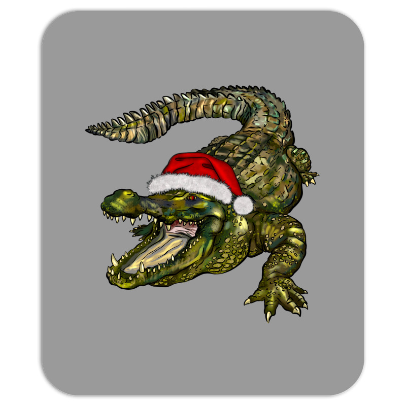 Christmas Alligator Mousepad | Artistshot