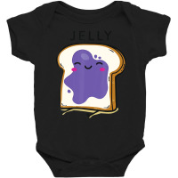 Peanut Butter& Jelly Matching Couple Shirts His He Baby Bodysuit | Artistshot