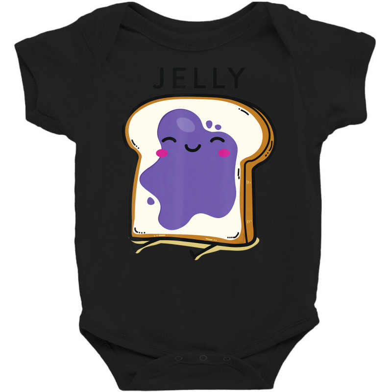 Peanut Butter& Jelly Matching Couple Shirts His He Baby Bodysuit | Artistshot