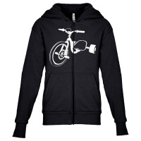 Drift Trike Downhill Drift King Bike Sport Youth Zipper Hoodie | Artistshot