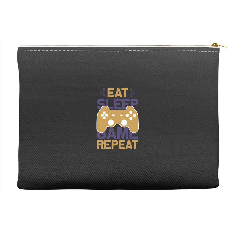 Eat Sleep - Tshirt Accessory Pouches | Artistshot