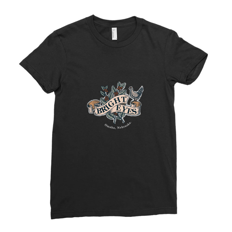 Bright Eyes Ladies Fitted T-shirt | Artistshot