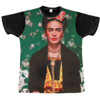 Frida Kahlo Gracefully Girl Graphic T-shirt | Artistshot