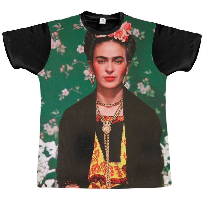 Frida Kahlo Gracefully Girl Graphic T-shirt by GiaMuller | Artistshot