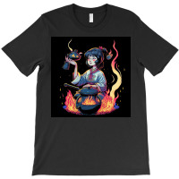 Woman Cooking T-shirt | Artistshot