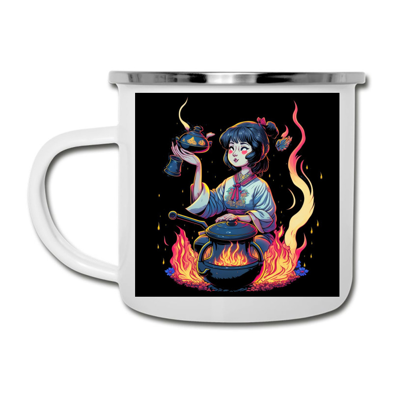 Woman Cooking Camper Cup | Artistshot