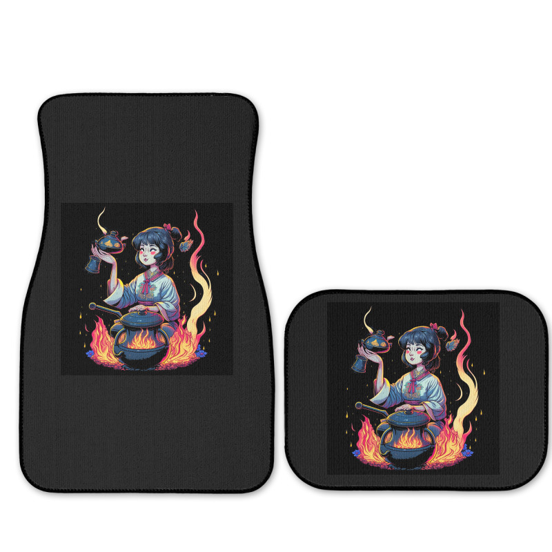 Woman Cooking Full Set Car Mats | Artistshot