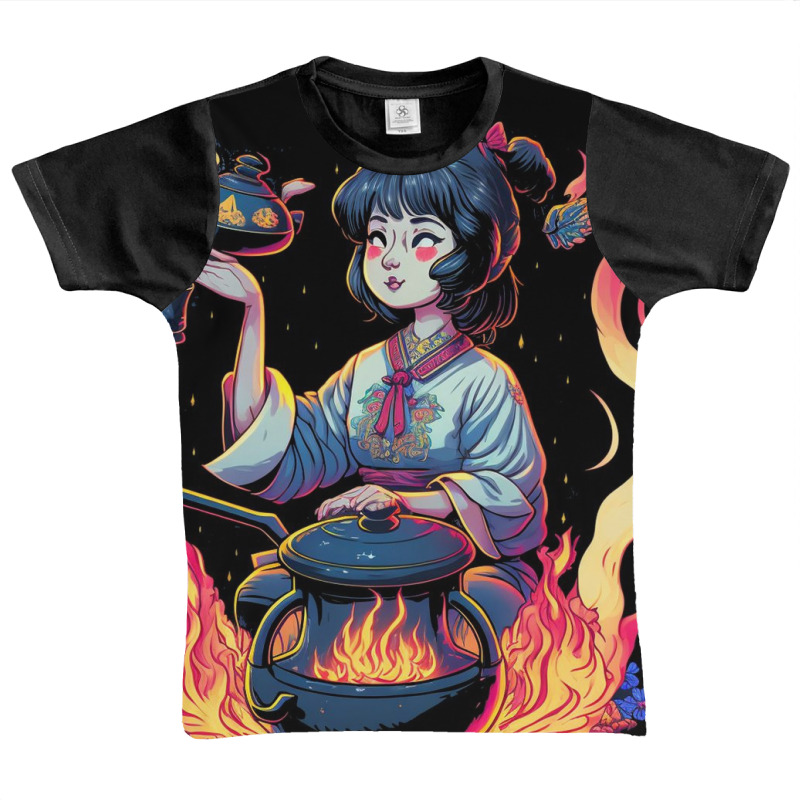 Woman Cooking Graphic Youth T-shirt | Artistshot