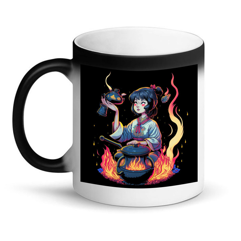 Woman Cooking Magic Mug | Artistshot