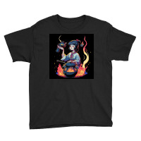 Woman Cooking Youth Tee | Artistshot