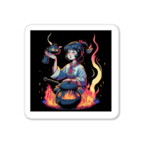 Woman Cooking Sticker | Artistshot