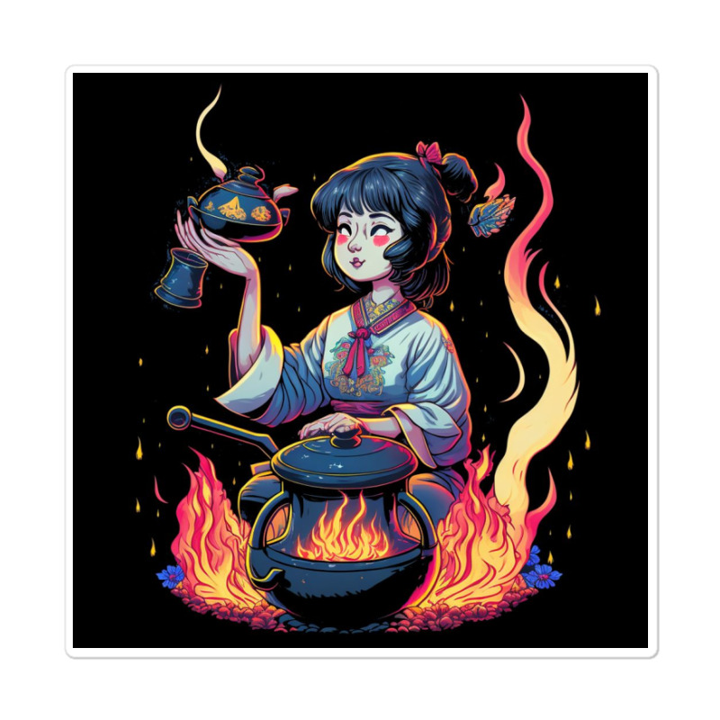 Woman Cooking Sticker | Artistshot