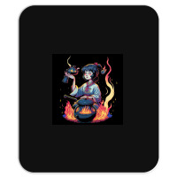 Woman Cooking Mousepad | Artistshot