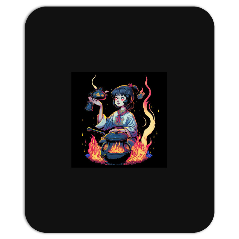 Woman Cooking Mousepad | Artistshot