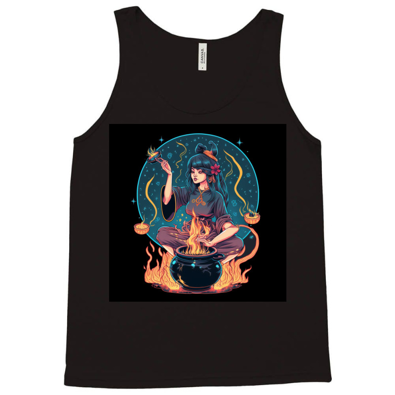 Japanesse Woman Tank Top | Artistshot