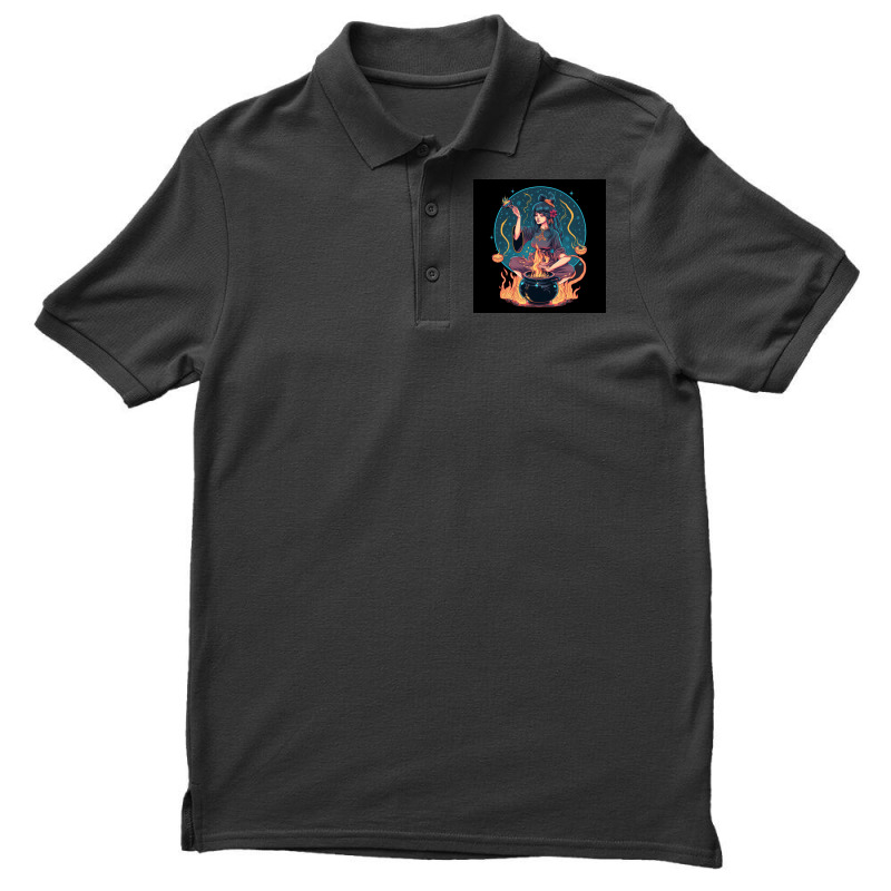 Japanesse Woman Men's Polo Shirt | Artistshot