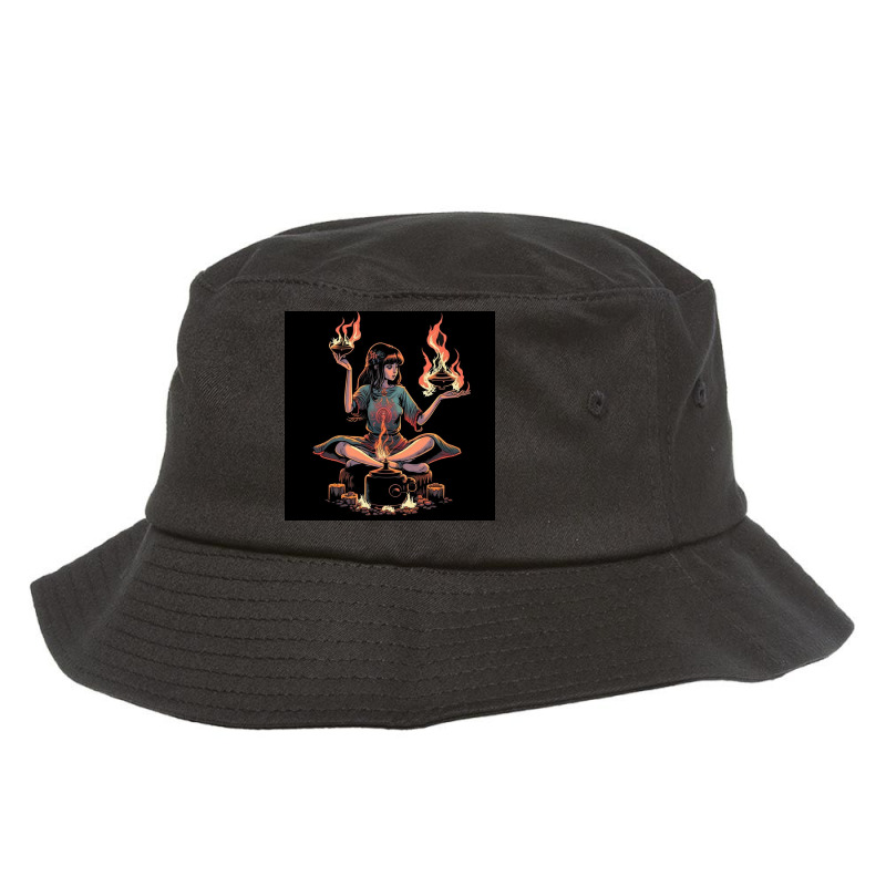 Dancing Fire Bucket Hat | Artistshot