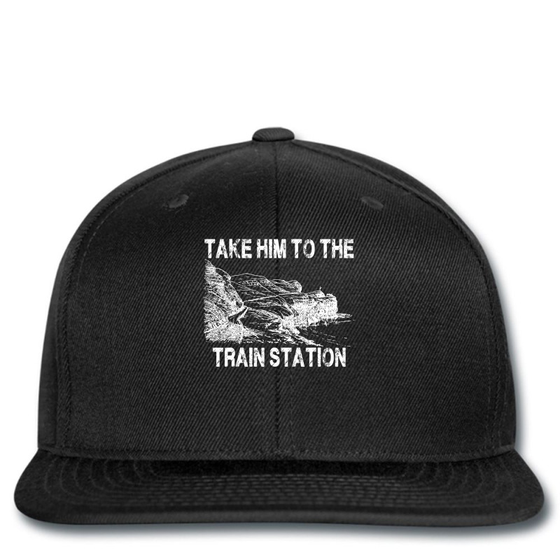 Take Him To The Train Station Printed hat by home12 | Artistshot